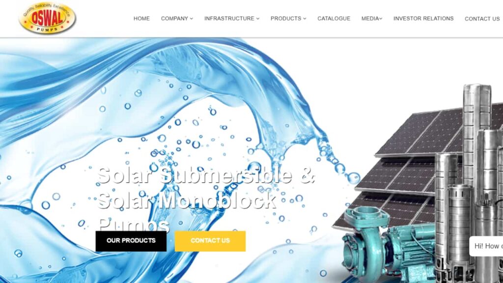 oswal pumps limited