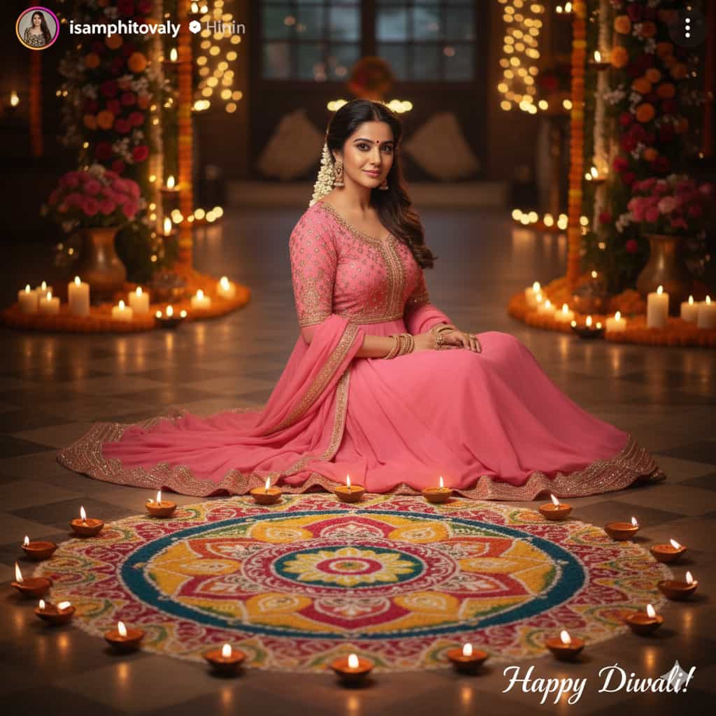 Rangoli Celebration Shot